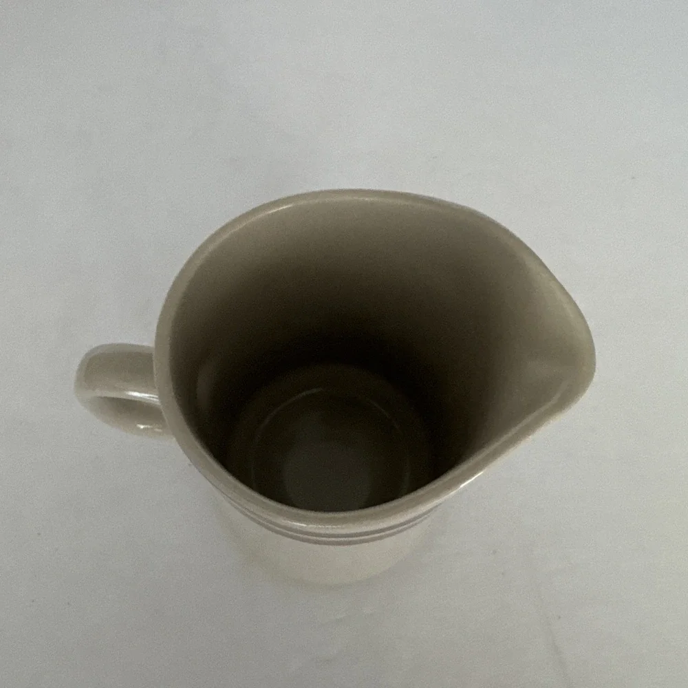 Trend‎ Choc Creamer & Sugar Bowl with Lid Stone Ware Japan 3 Piece Set Vintage